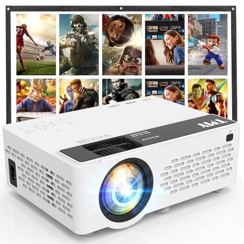 TMY 1080P Full HD Portable Mini Projector, Bluetooth Movie Projector, — Key features at a glance