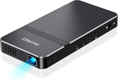 AKASO Mini Projector, Pocket-Sized DLP Portable Projector, 1080P Cooki — Key features at a glance