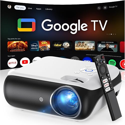 HAPPRUN Native 1080P Projector, Bluetooth Home Theater Movie Projector — Key features at a glance