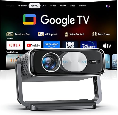 Smart 4K Projector [Bundled with Google TV Stick] with WiFi and Blueto — What to check before you buy